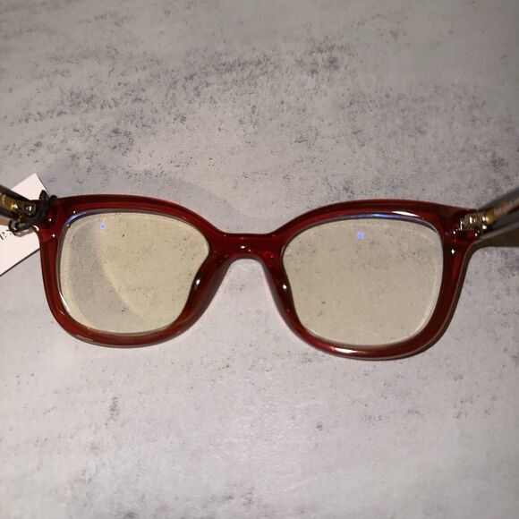 Kate Spade Tanea Brown Blue Light Blocker Readers +2.50 48-20-140 main image 5